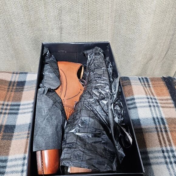 Stacy Adams Madison 2 Cognac Oxfords - Picture 4 of 13